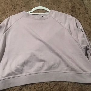 Nike cropped sweatshirt